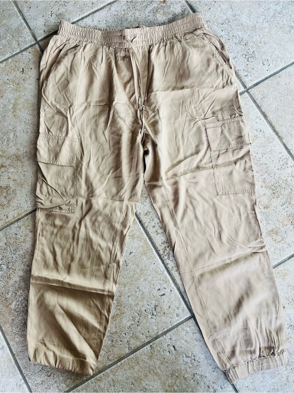 Women’s Lightweight Cargo Jogger Pants - Khaki